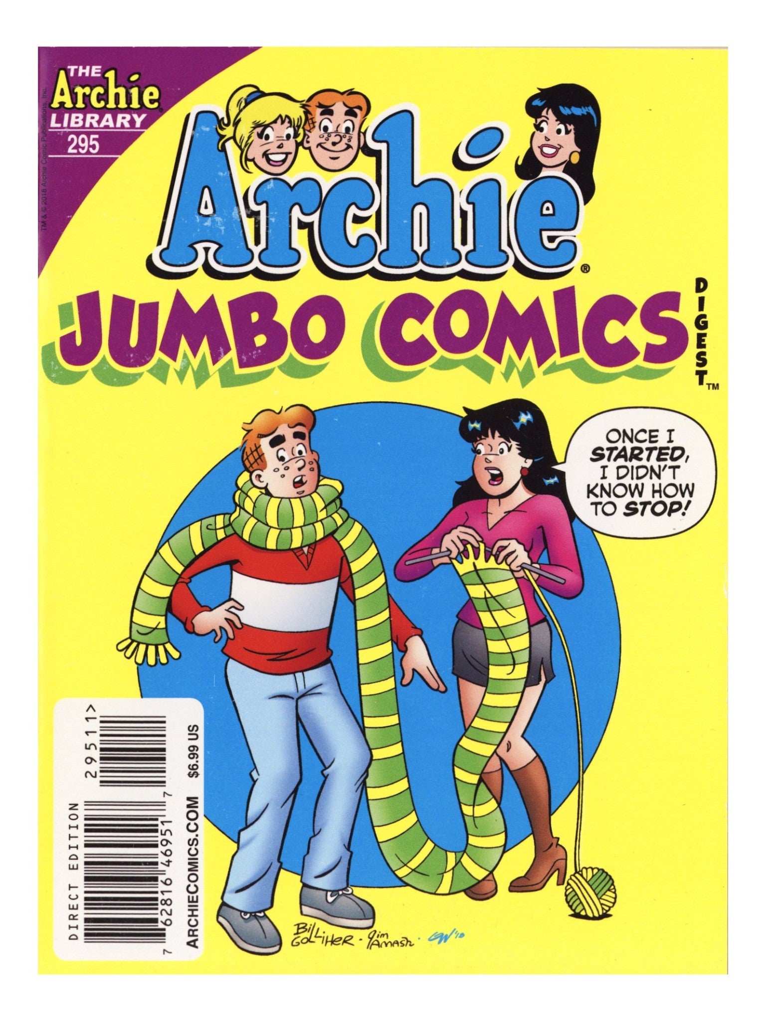 Archie Jumbo Comics 295 Mid Grade (2019) 