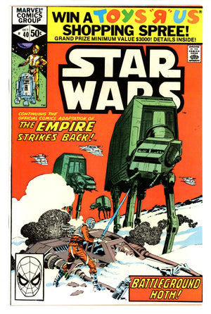 Star Wars Vol 1 40 NM- (9.2) (1980)