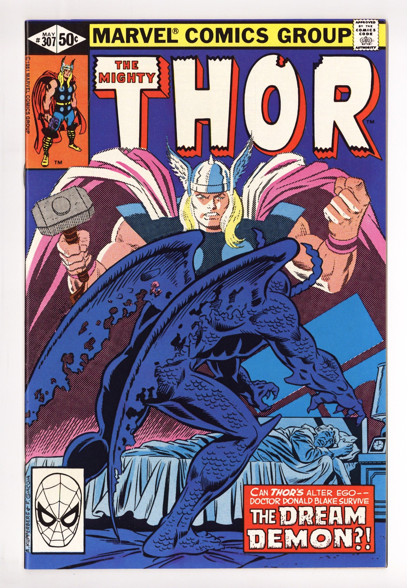 Thor Vol 1 307 High Grade (1981) 