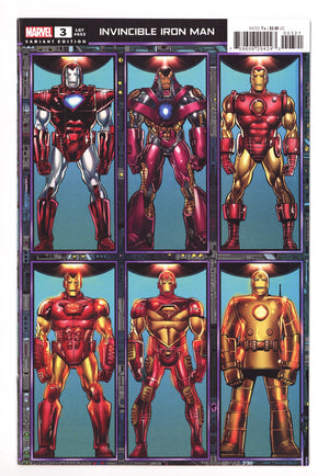 Invincible Iron Man Vol 4 3 (653) High Grade (2023) Layton Connecting Variant