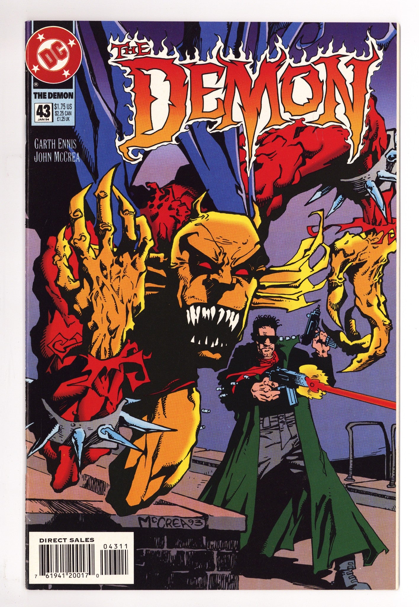 The Demon Vol 3 43 Mid Grade (1994) 