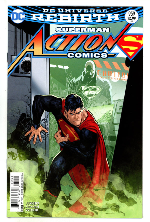 Action Comics Vol 3 959 High Grade (2016) Sook Variant