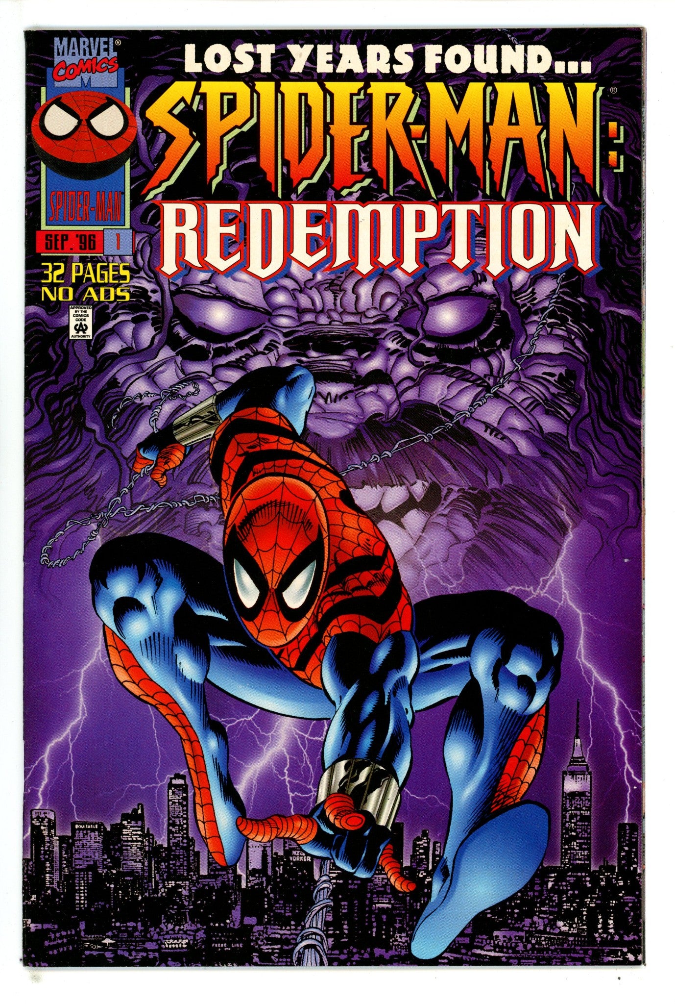 Spider-Man: Redemption 1 High Grade (1996) Newsstand 