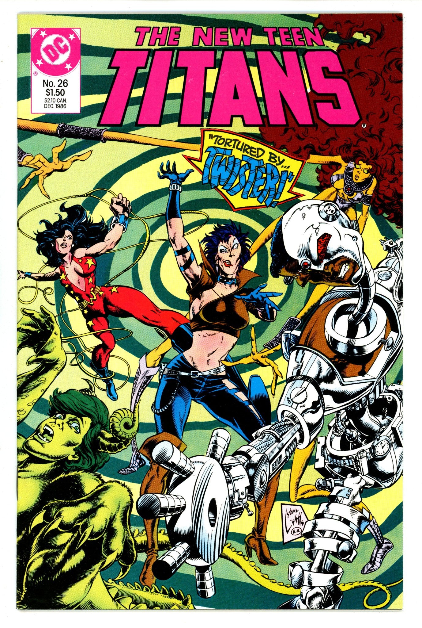 The New Teen Titans Vol 2 26 High Grade (1986) 