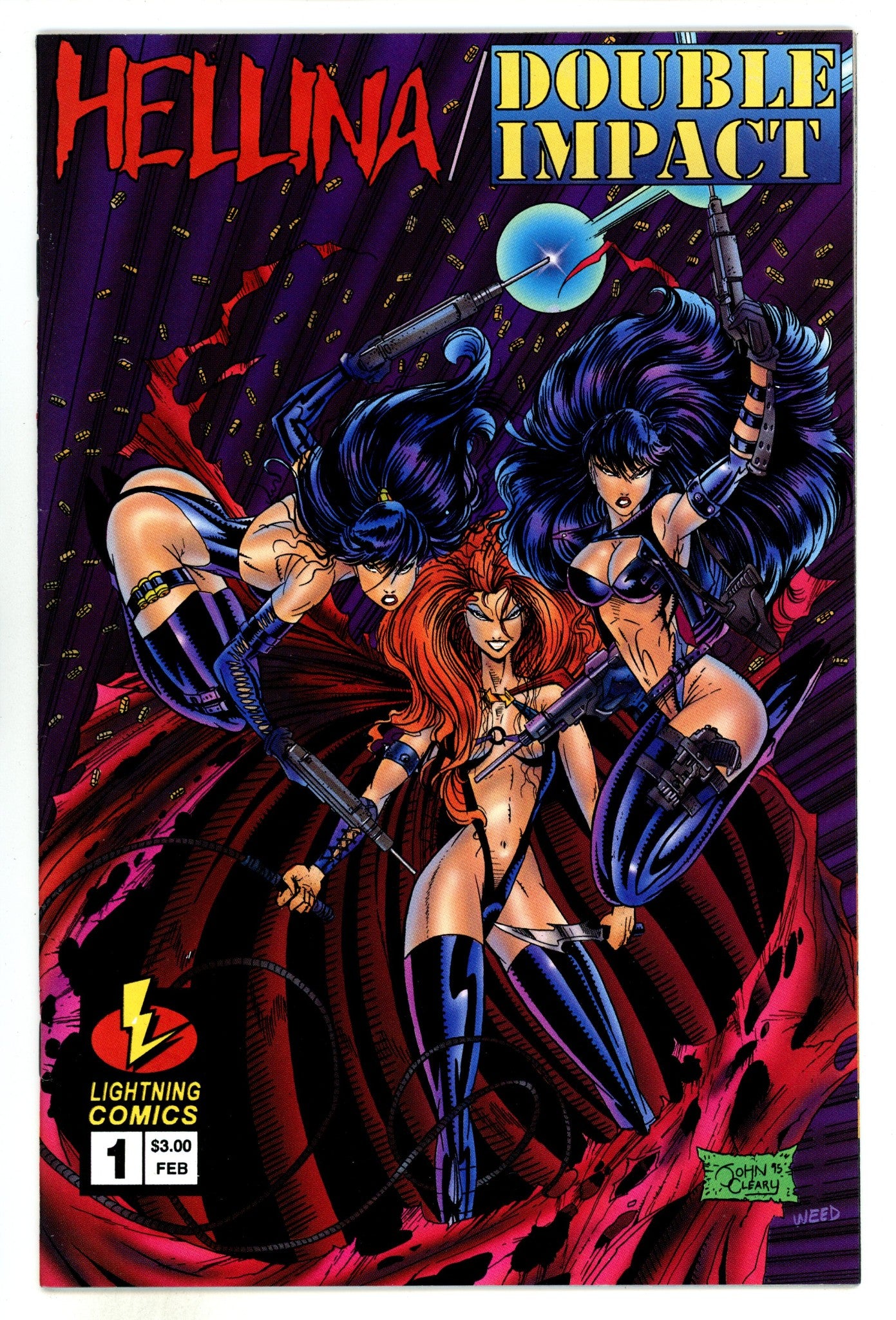 Hellina / Double Impact 1 VF (8.0) (1996) 