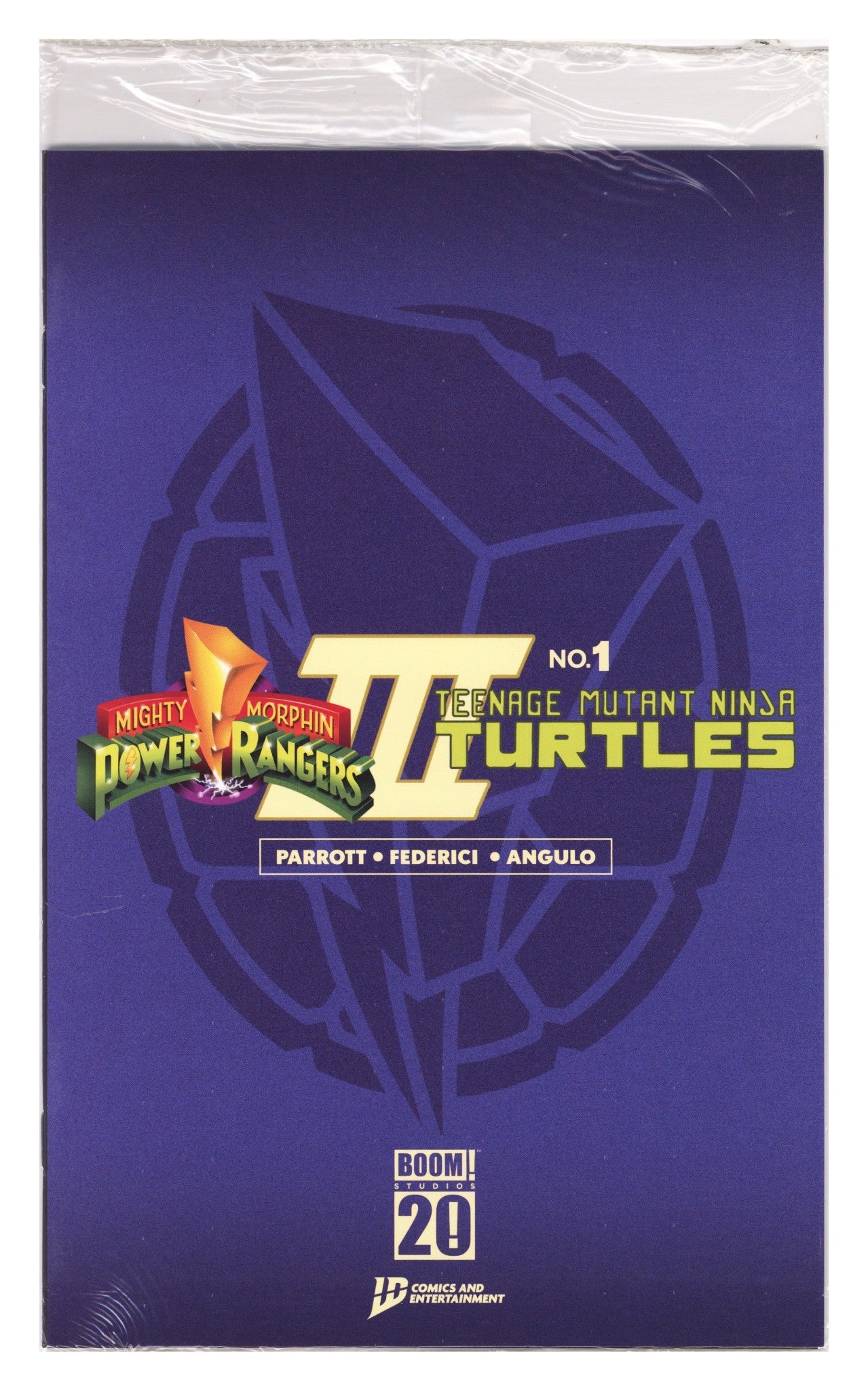 Mighty Morphin Power Rangers / Teenage Mutant Ninja Turtles III 1 Sealed Design Variant (2025)