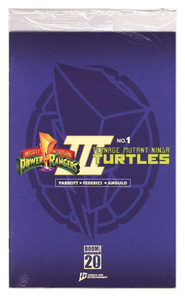 Mighty Morphin Power Rangers / Teenage Mutant Ninja Turtles III 1 Sealed Design Variant (2025)