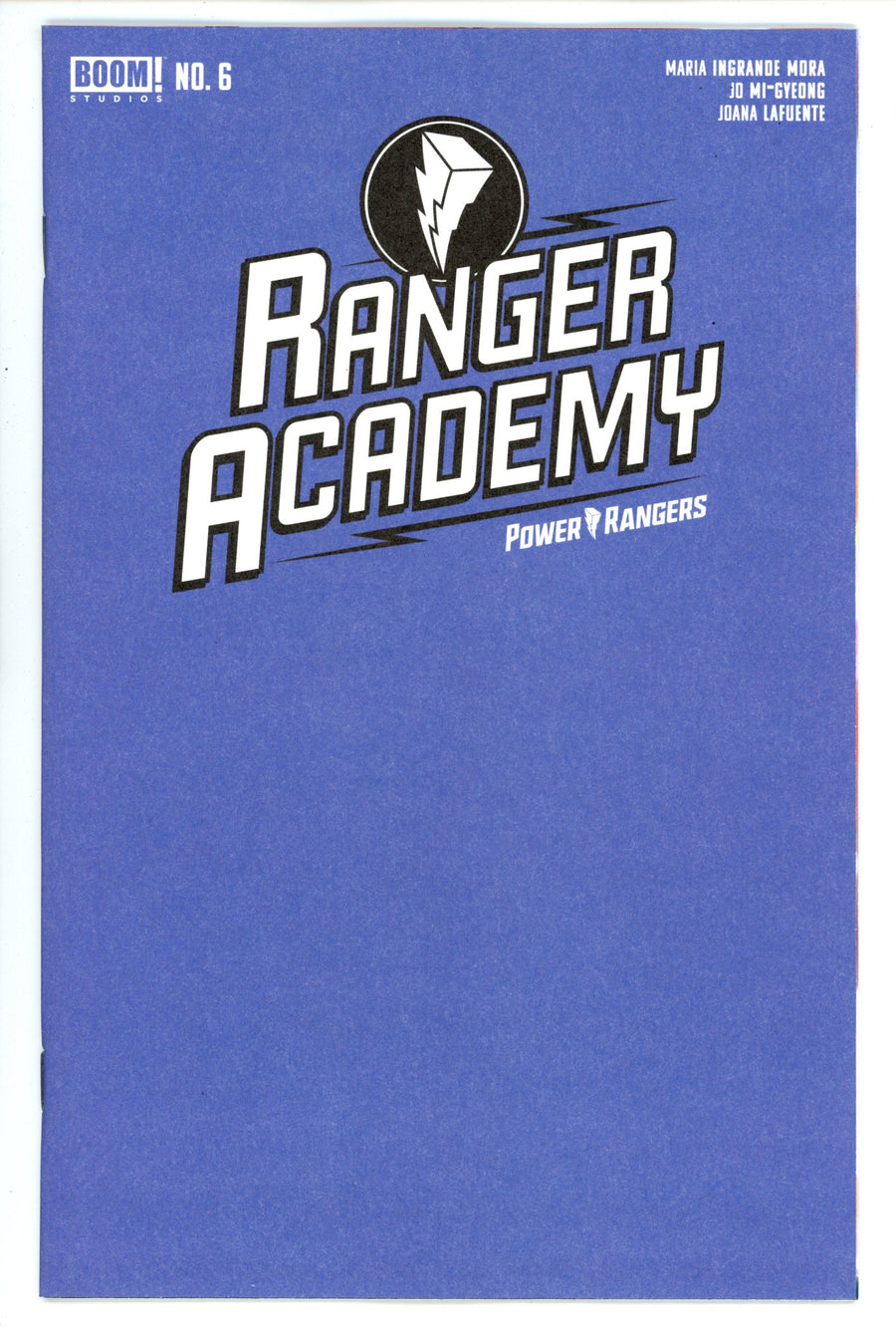 Ranger Academy 6 Blue Blank Variant (2024)