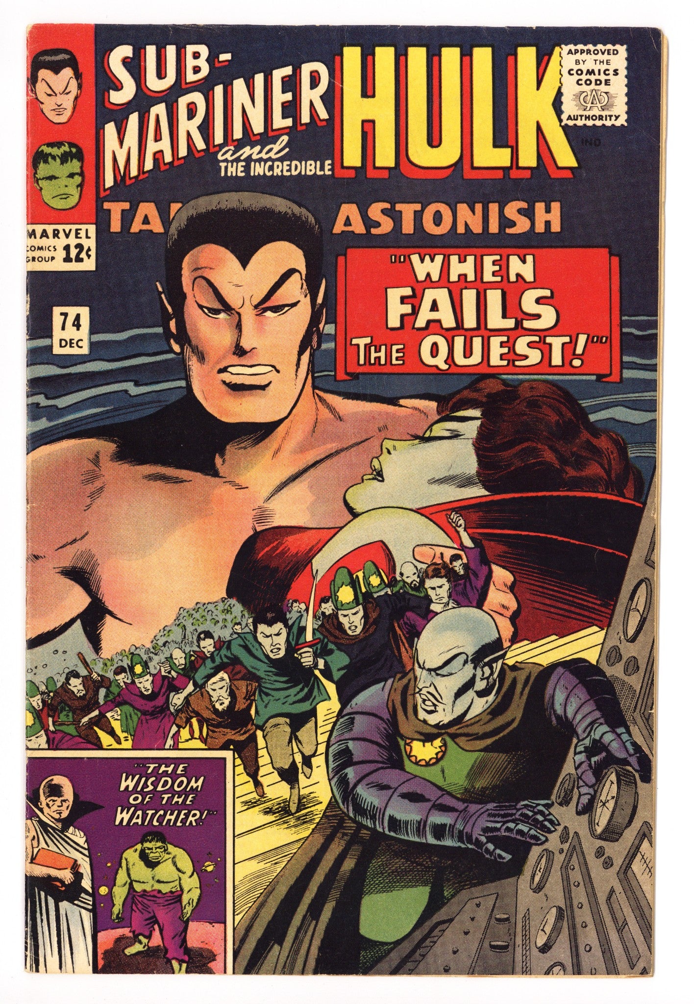 Tales to Astonish Vol 1 74 FN- (5.5) (1965) 
