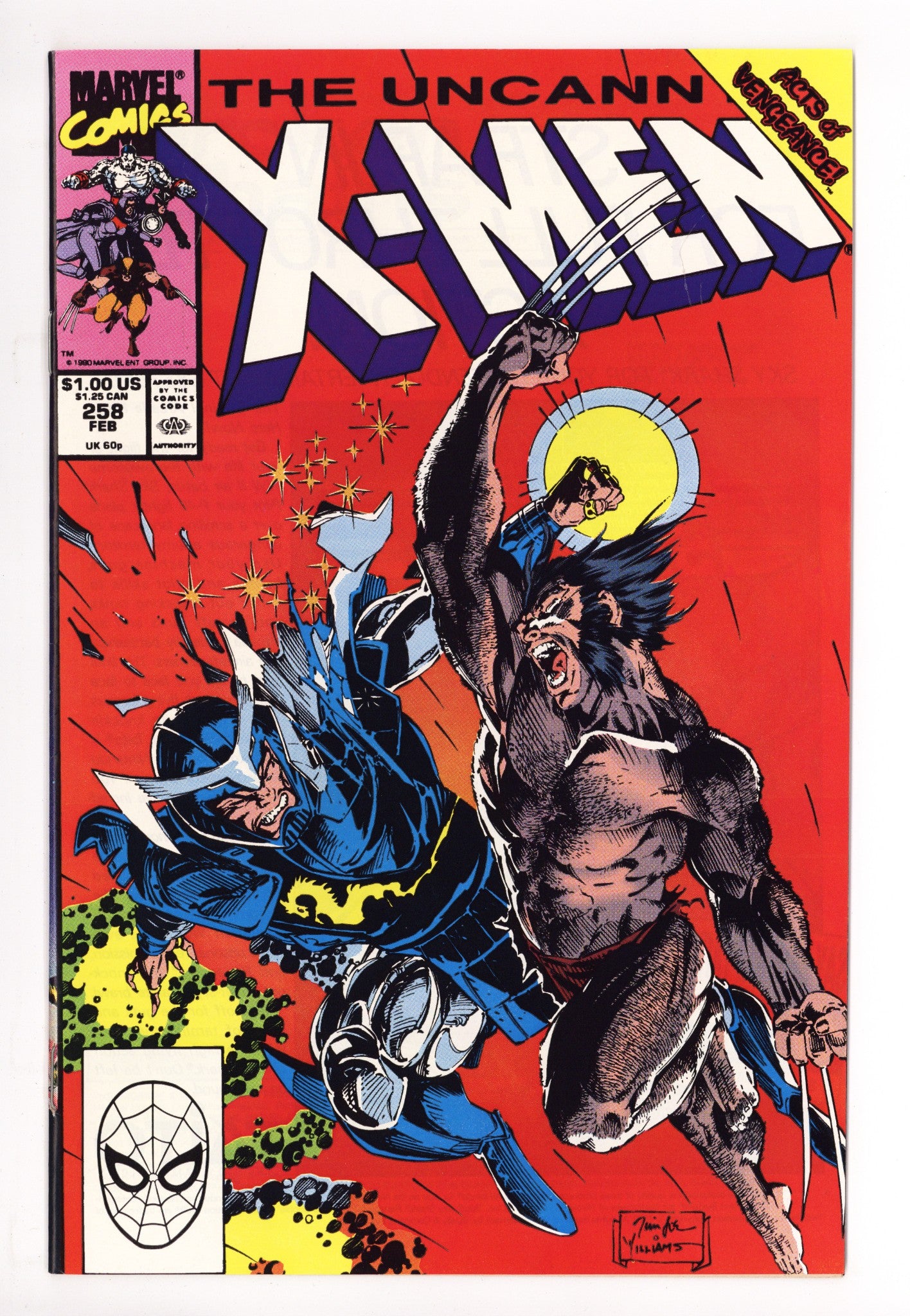 The Uncanny X-Men Vol 1 258 High Grade (1990) 