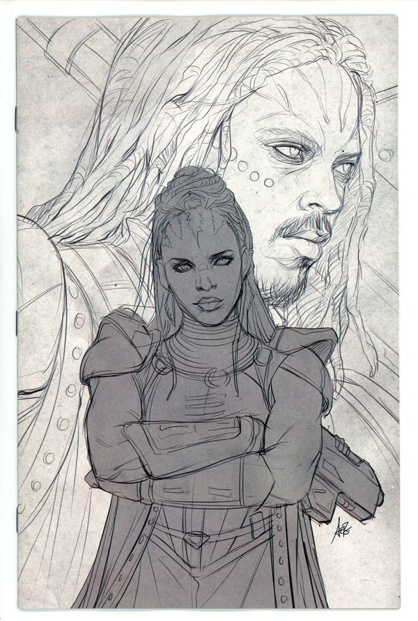 Rebel Moon House Blood Axe 1 Artgerm Virgin B&W Variant (2024)