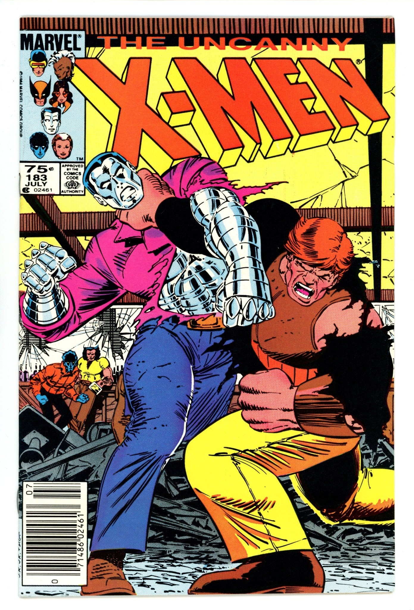 The Uncanny X-Men Vol 1 183 NM- (9.2) (1984) Canadian Price Variant 
