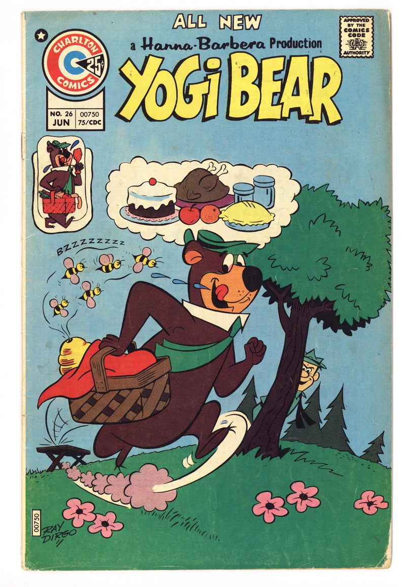 Yogi Bear 26 Very Low Grade (1975) 