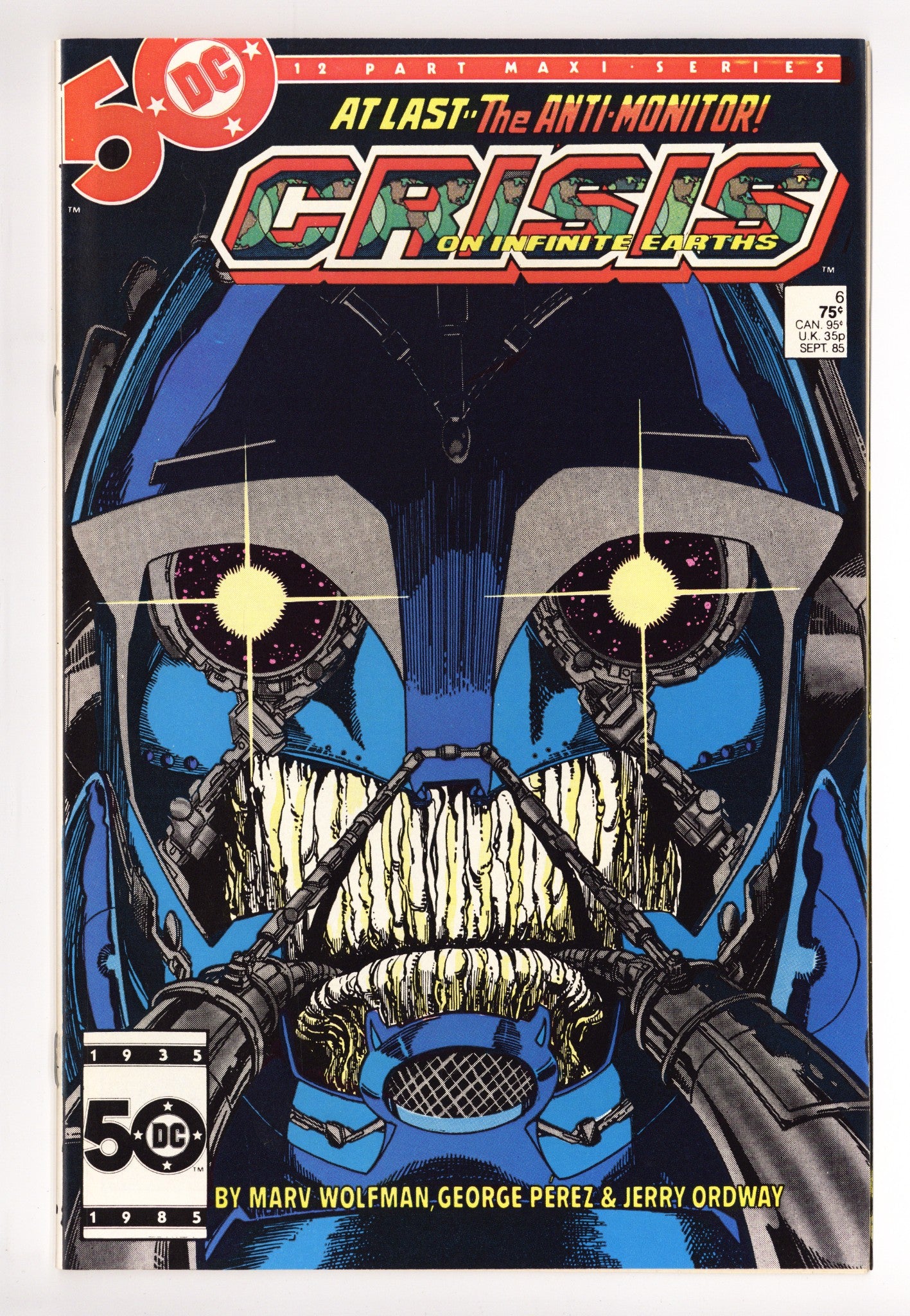 Crisis on Infinite Earths 6 NM- (9.2) (1985) 