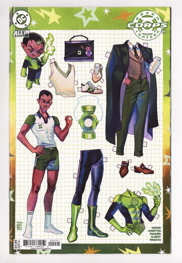 Green Lantern Corps Vol 4 9 Gonzales Variant (2025)