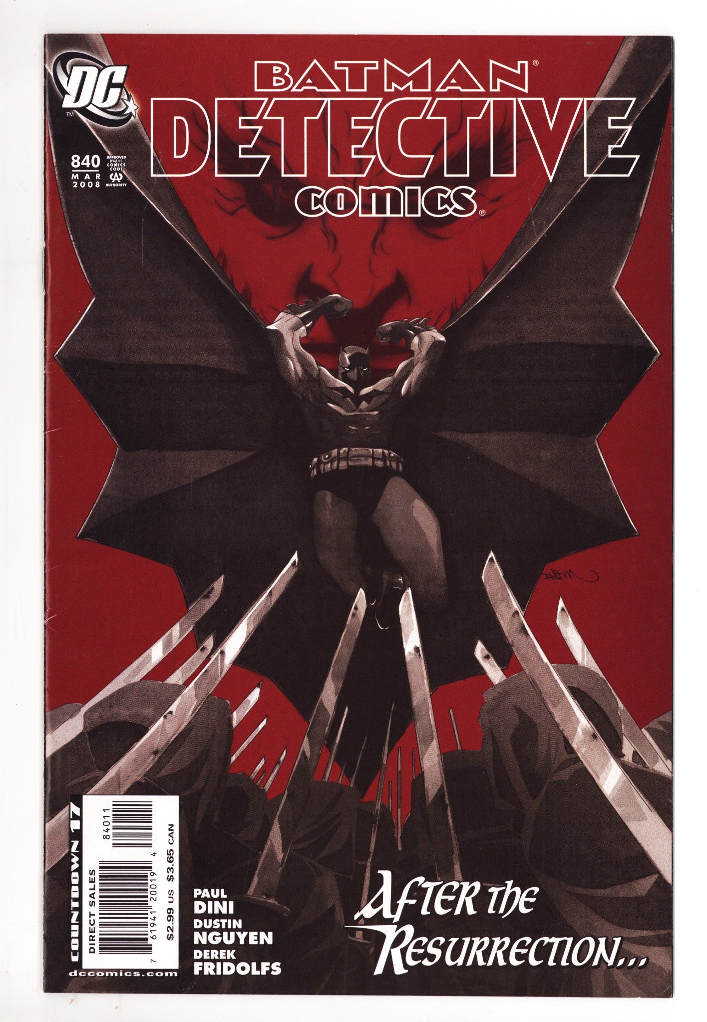 Detective Comics Vol 1 840 Mid Grade (2008) 