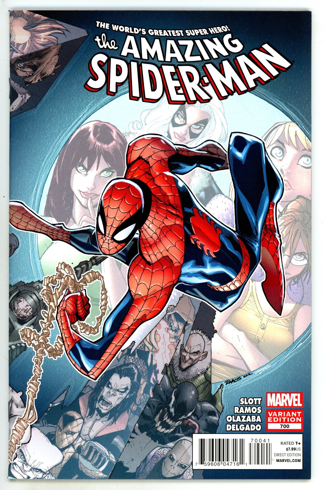 The Amazing Spider-Man Vol 2 700 VF+ (8.5) (2013) Ramos Variant 