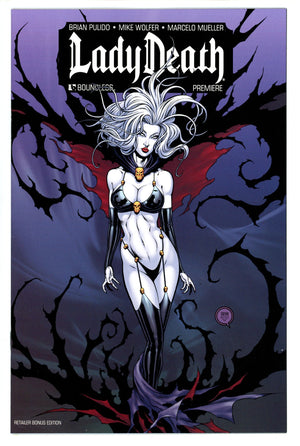 Lady Death: Premiere Vol 3 [nn] Martin Retailer Bonus Variant NM (2010)