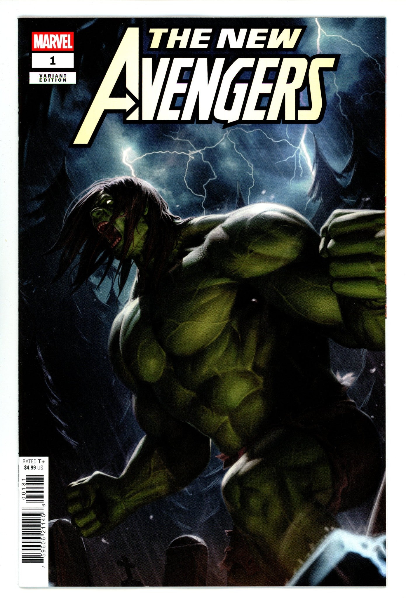 New Avengers Vol 5 1 Lee Hulk Variant (2025)