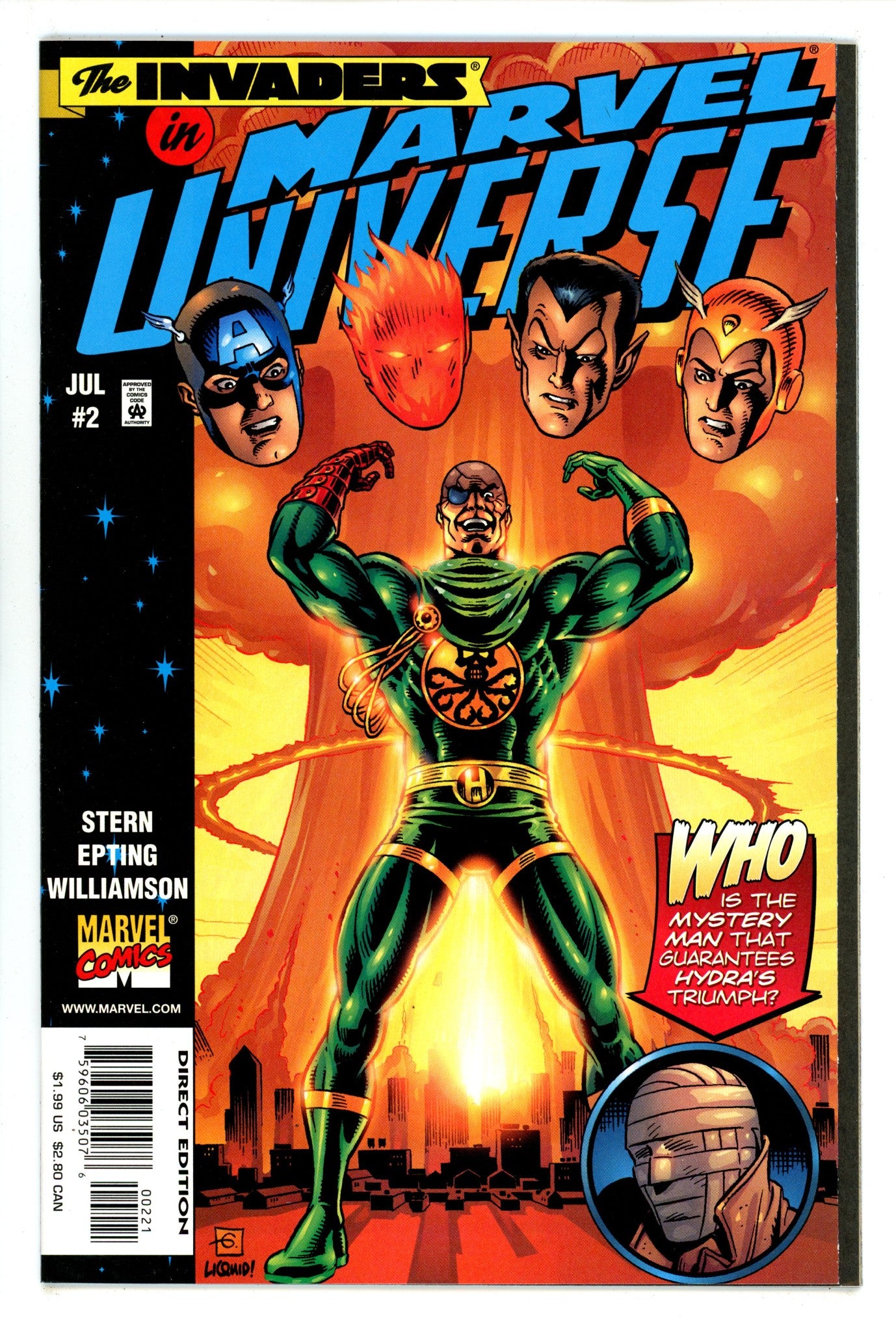 Marvel Universe 2 High Grade (1998) Gibbons Variant 