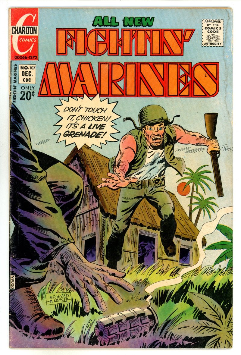 Fightin' Marines 107 VG+ (4.5) (1972) 