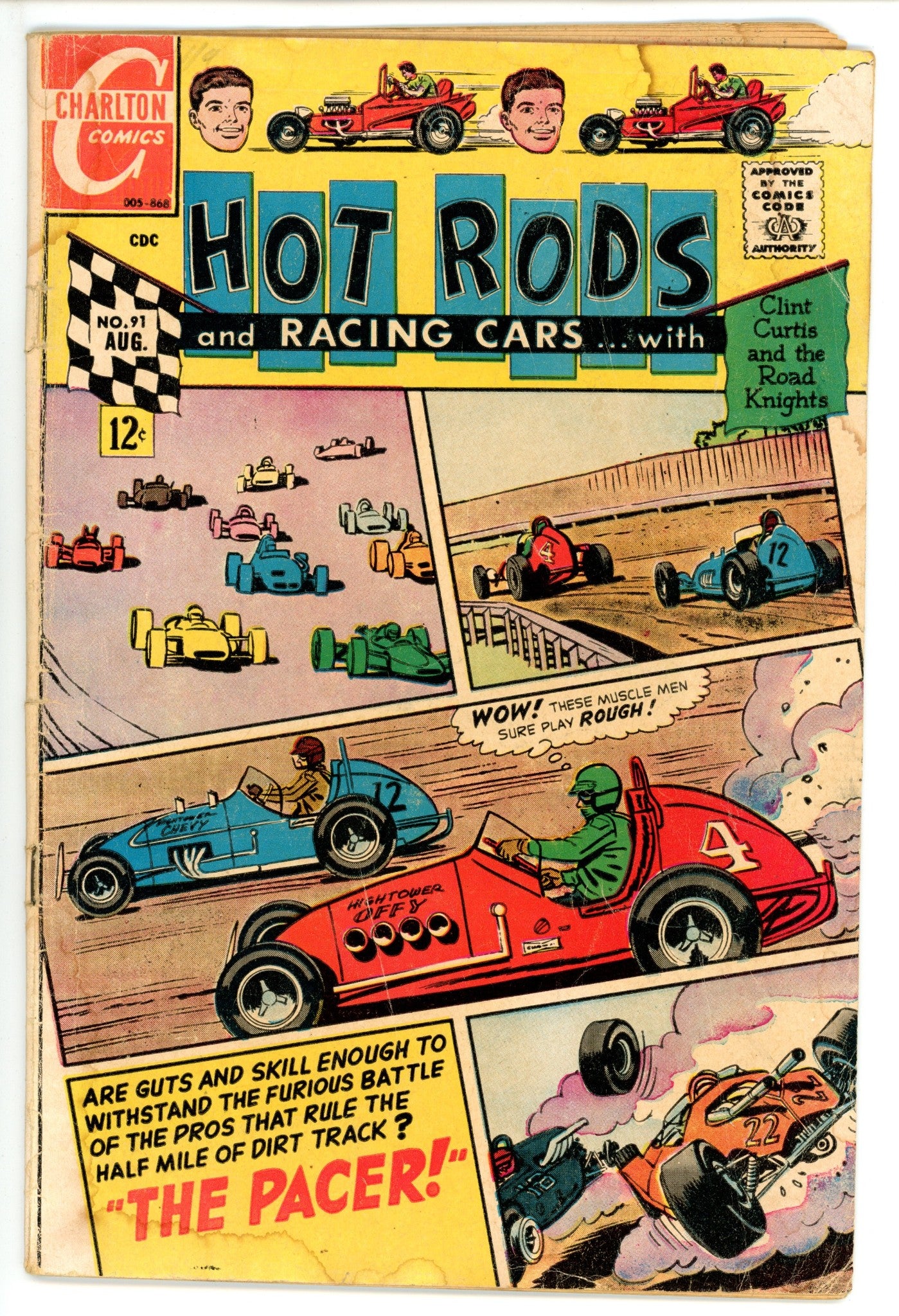 Hot Rods and Racing Cars 91 GD+ (1968)