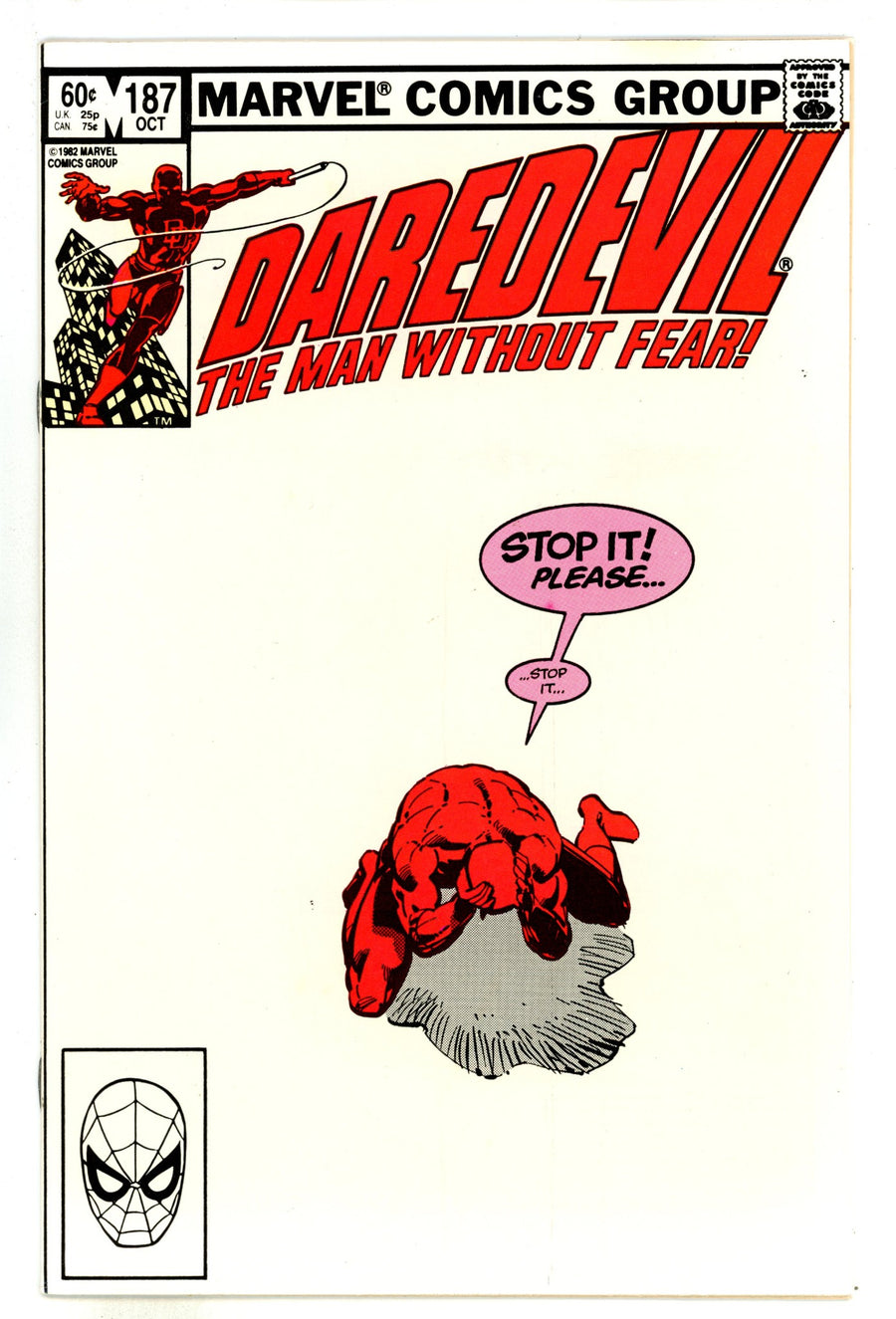 Daredevil Vol 1 187 VF+ (8.5) (1982) 