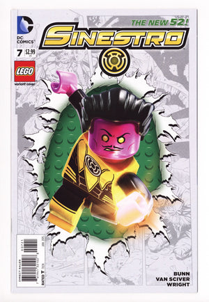 Sinestro 7 High Grade (2015) Lego Variant