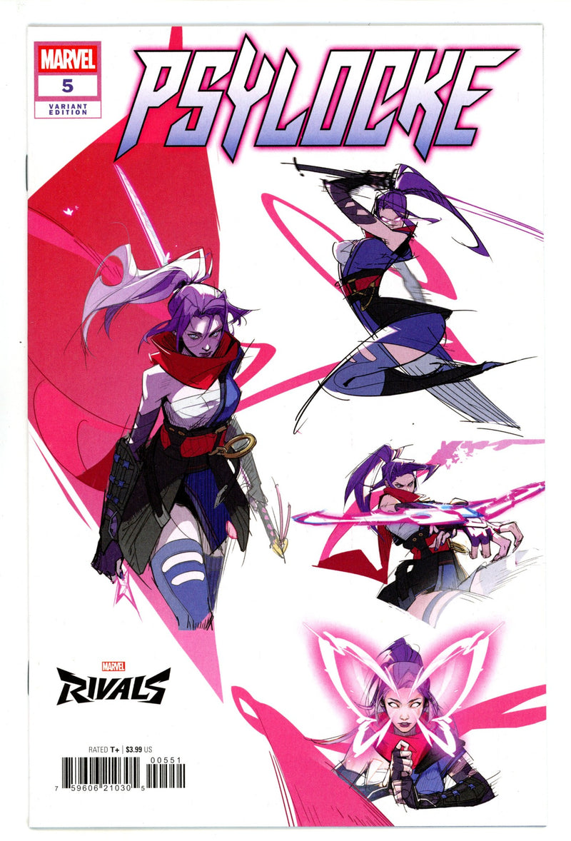 Psylocke Vol 2 5 Games Variant (2025)