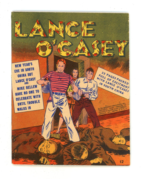 Lance O'Casey [Mighty Midget Comic] 12 VF/NM (9.0) (1943)
