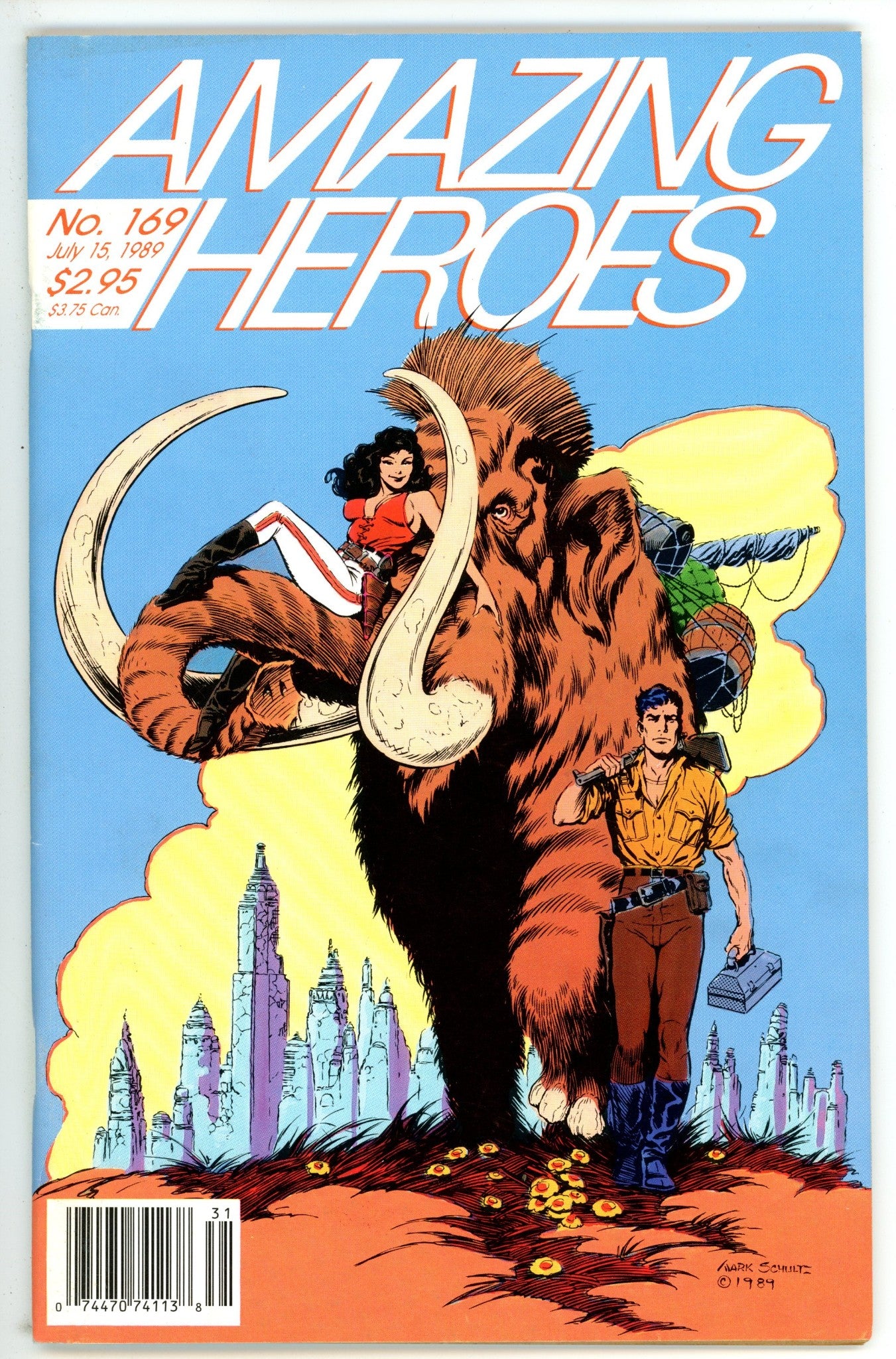 Amazing Heroes   169  FN (6.0)   (1989)        