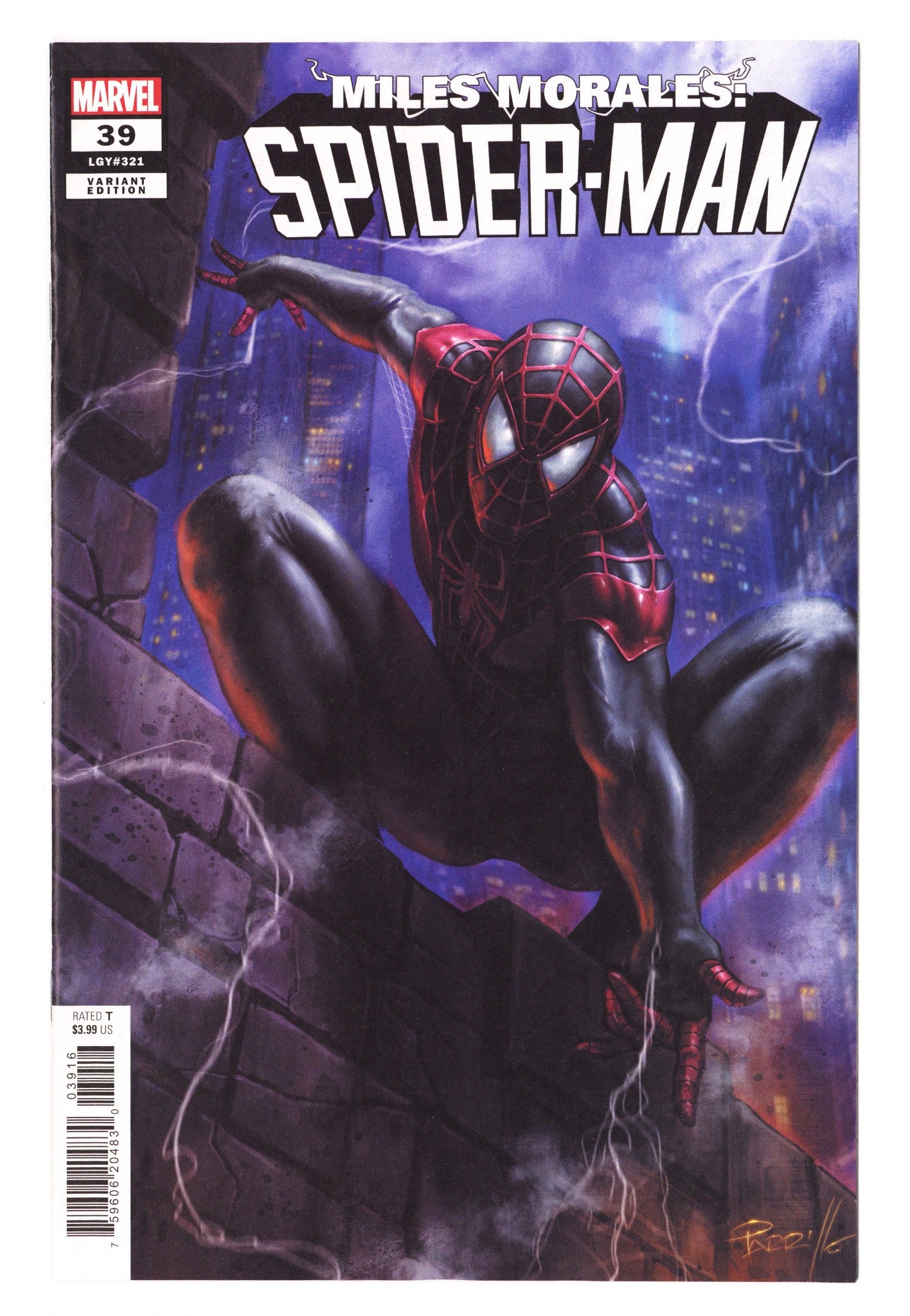 Miles Morales: Spider-Man Vol 2 39 Parrillo Incentive NM- (2025)