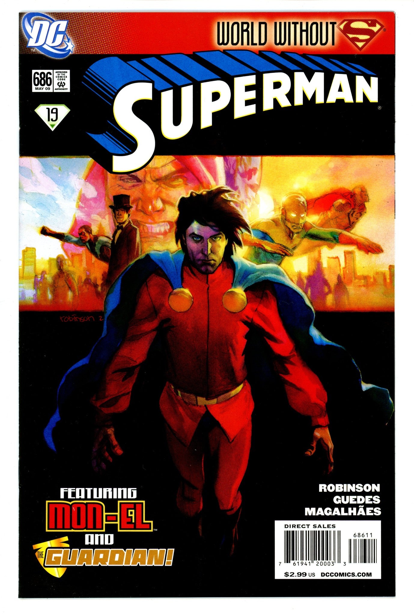 Superman Vol 1 686 High Grade (2009) 