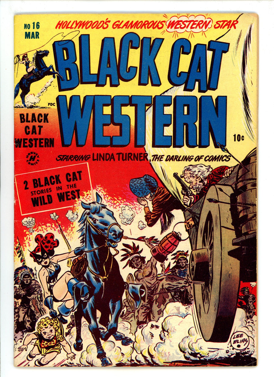 Black Cat Comics 16 VG/FN (5.0) (1949) 