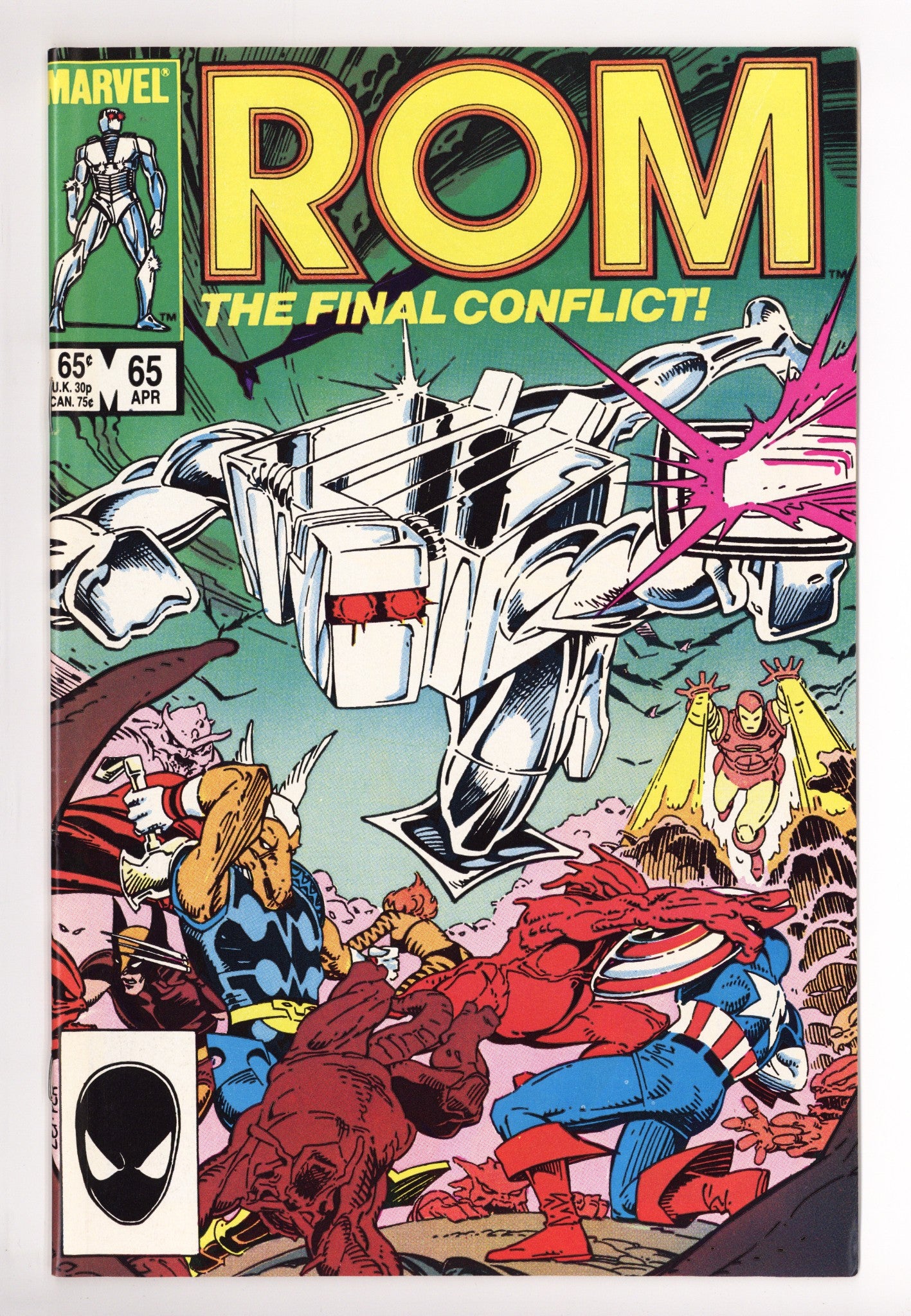 Rom Vol 1 65 Mid Grade (1985) 