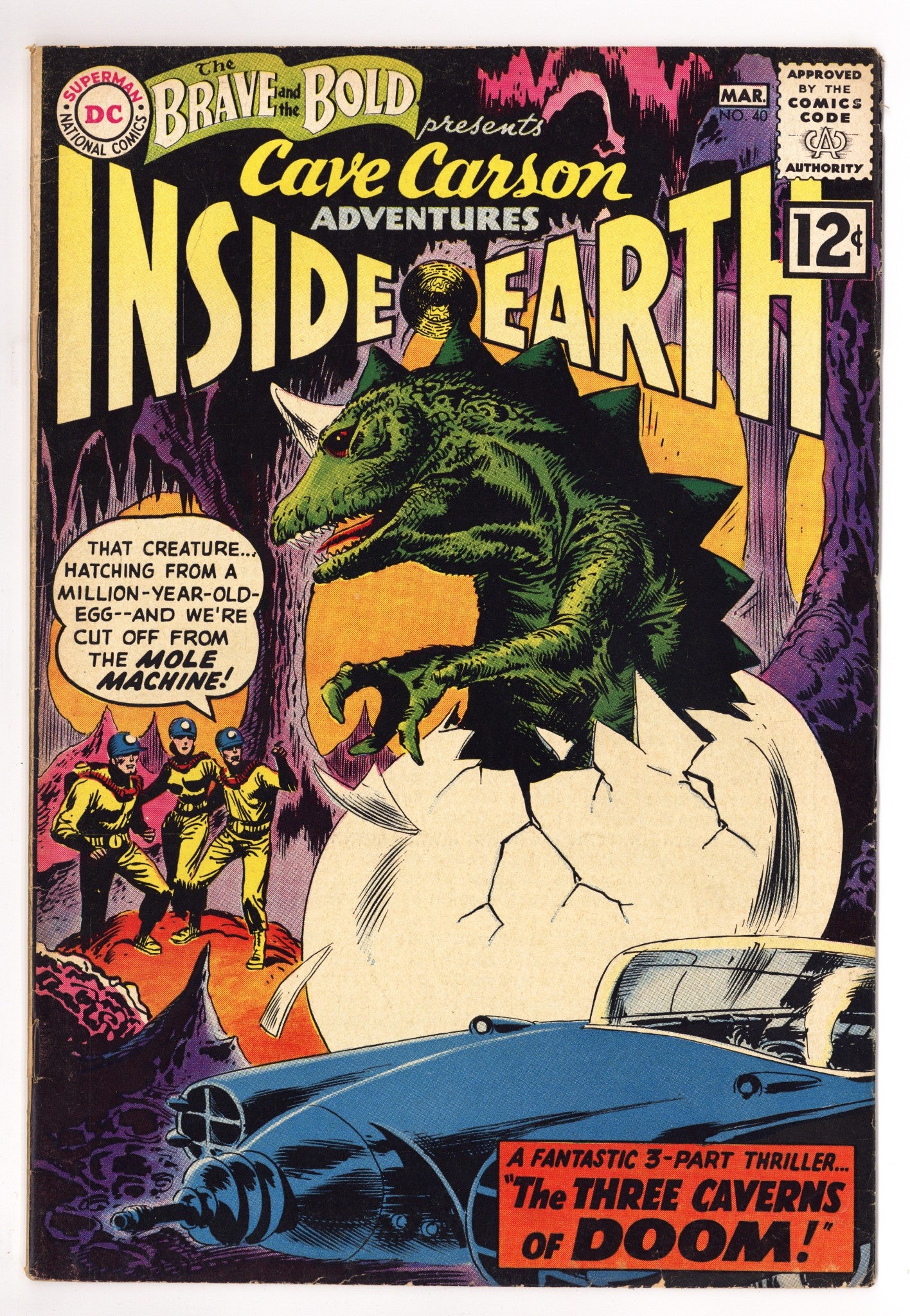 The Brave and the Bold Vol 1 40 VG/FN (5.0) (1962) 