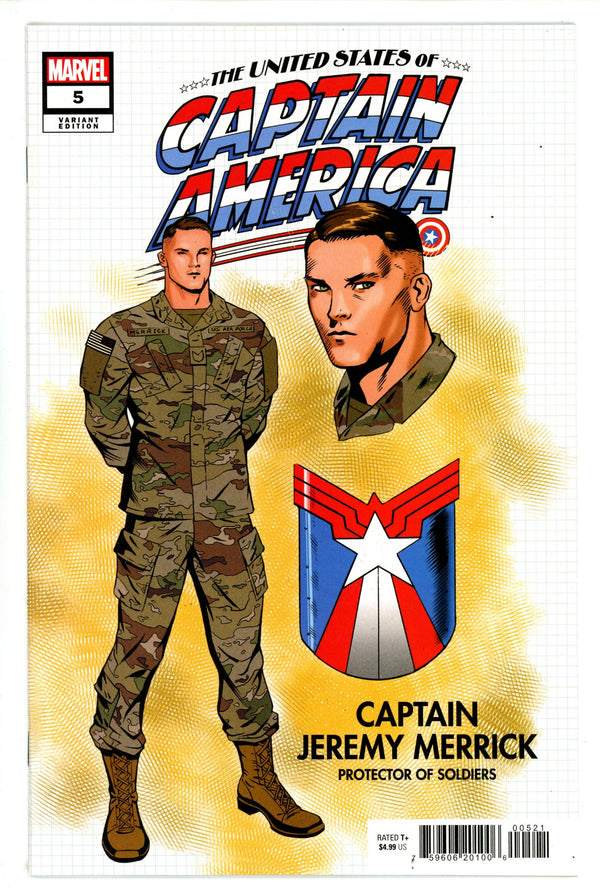 The United States of Captain America 5 High Grade (2021) Eaglesham Variant