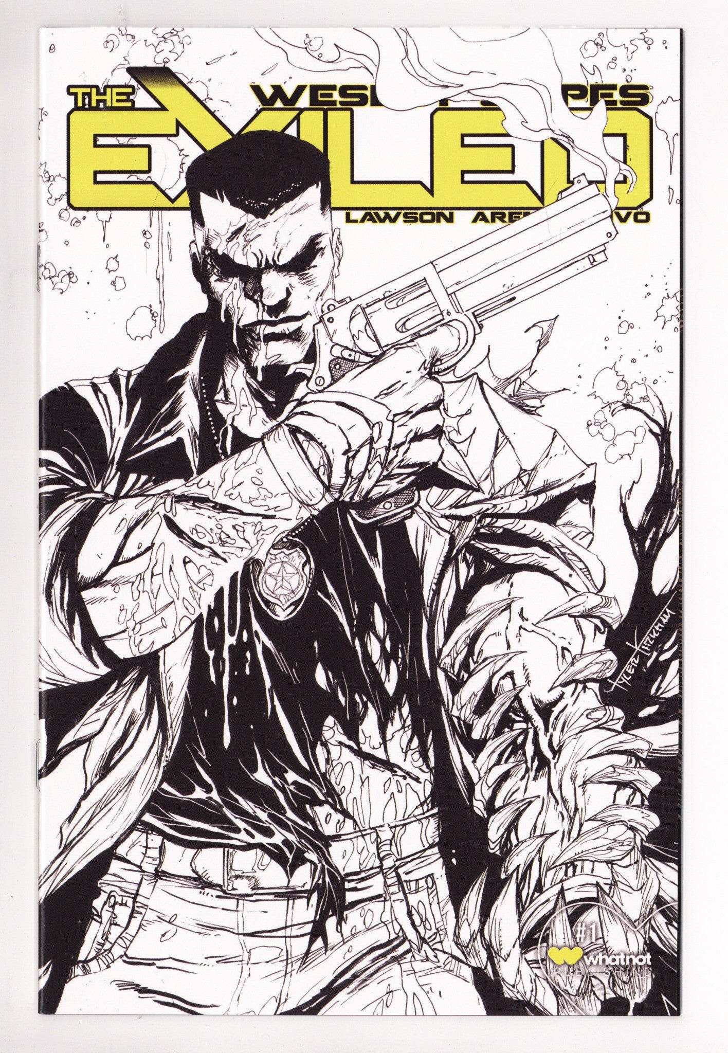 The Exiled   1  NM- (9.2)   (2023) Kirkham B&W   Exclusive Variant  