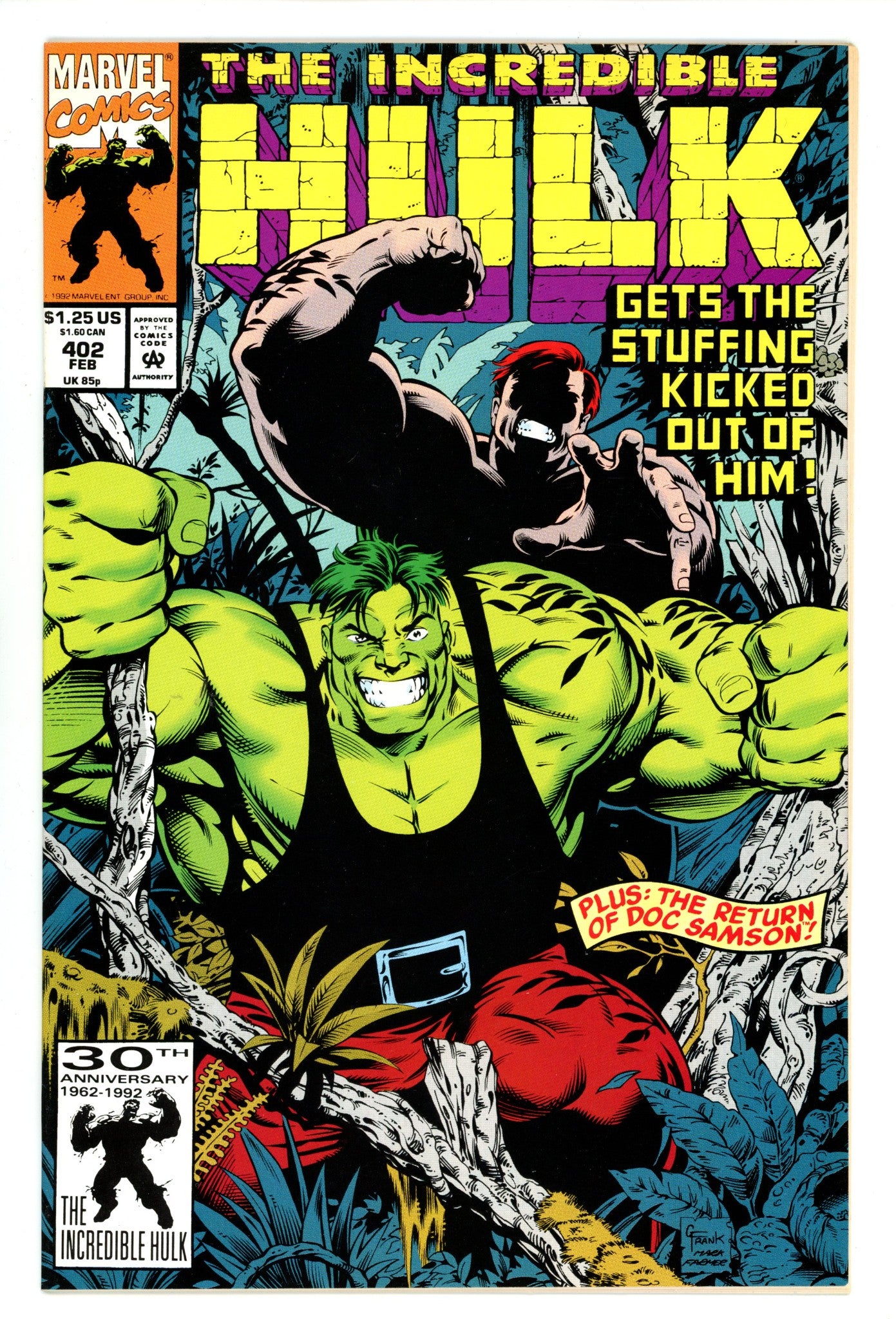 The Incredible Hulk Vol 1 402 High Grade (1993) 