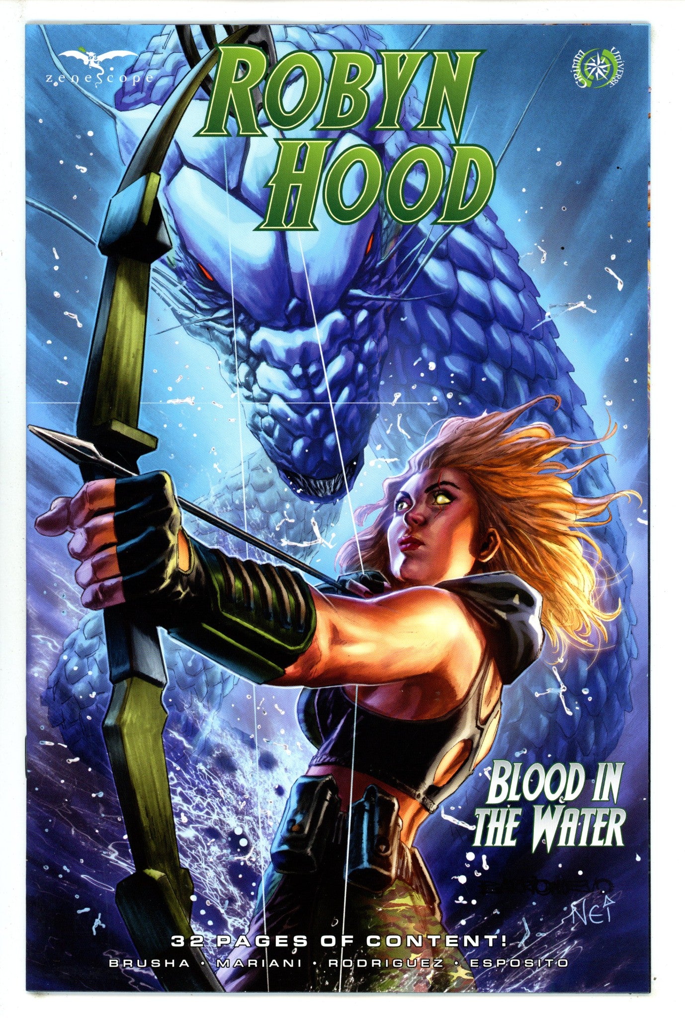 Robyn Hood Blood In Water 1 Barrionuevo Variant (2024)
