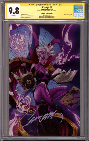 Strange 1 Campbell Incentive Variant CGC 9.8 Signed J Scott Campbell (2022)