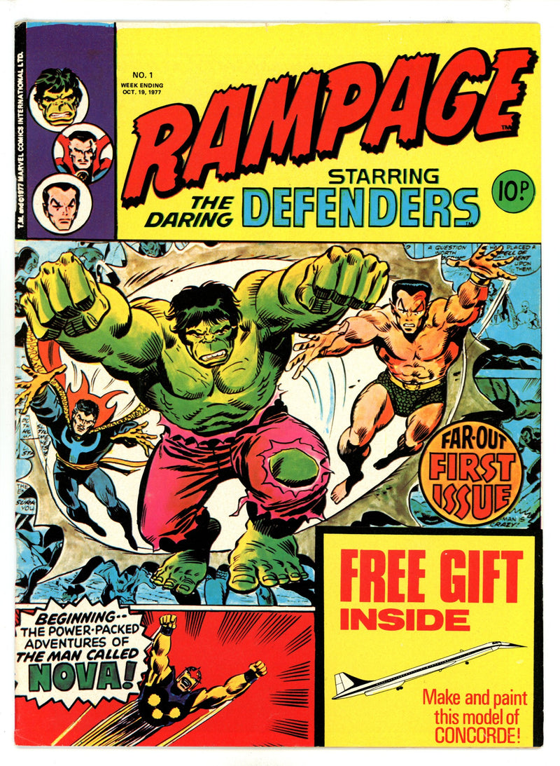 Rampage 1 No Gift FN/VF (1977)