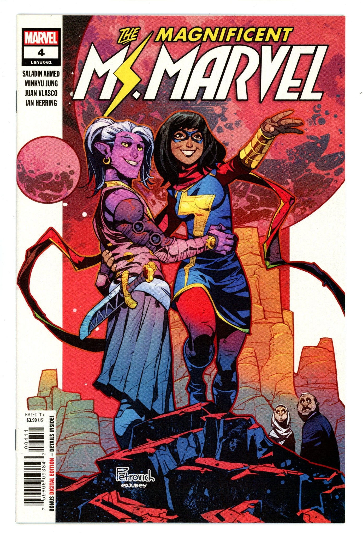 Magnificent Ms. Marvel 4 (61) High Grade (2019) 