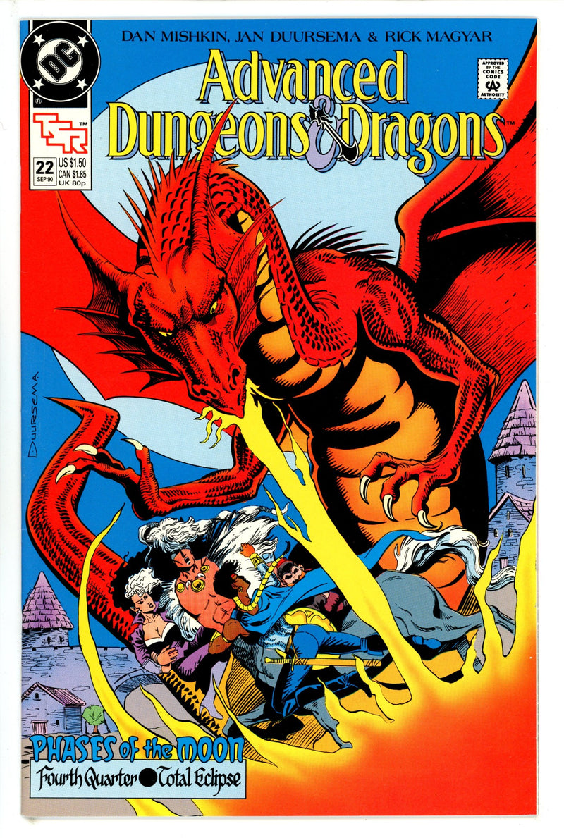 Advanced Dungeons & Dragons Comic Book 22 (1990)