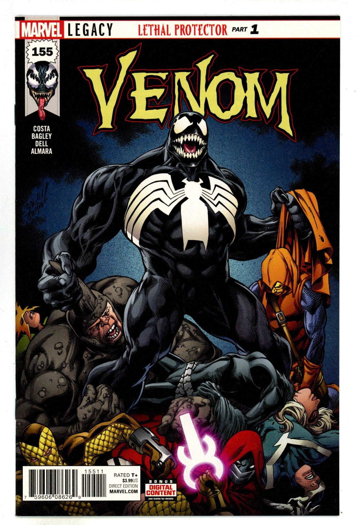 Venom Vol 3 155 High Grade (2017) 