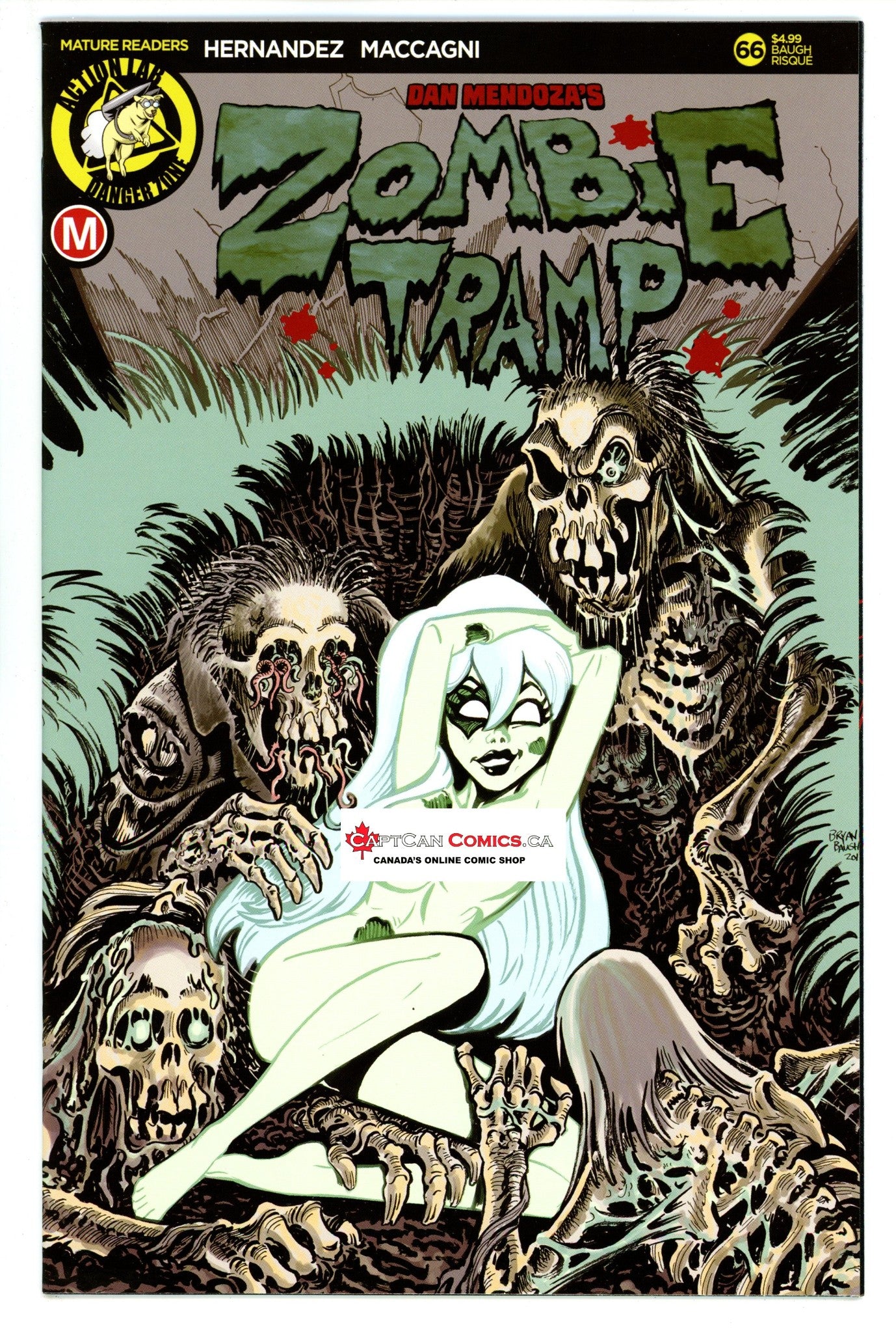 Zombie Tramp Vol 3 66 NM- (9.2) (2019) Baugh Risque Variant 