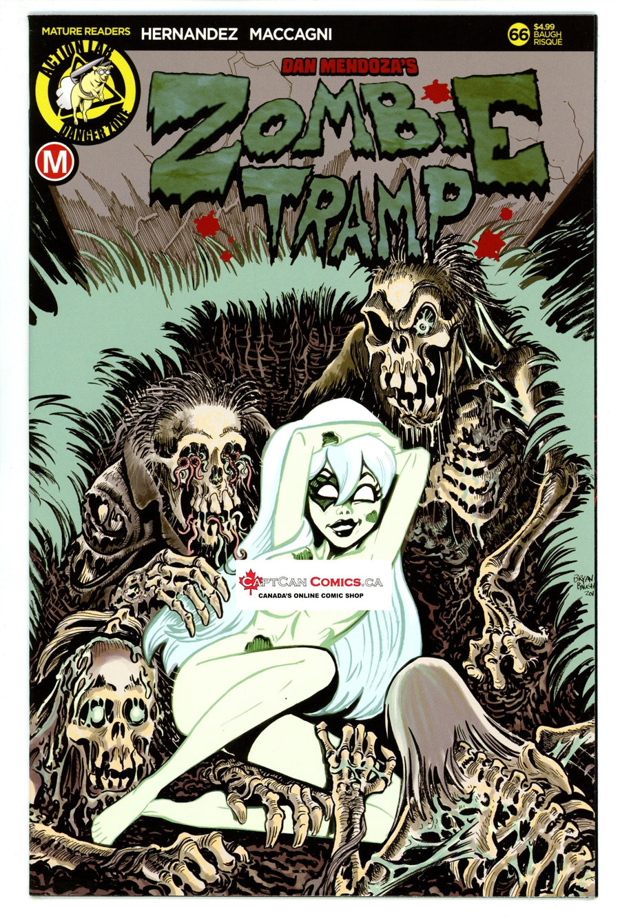 Zombie Tramp Vol 3 66 NM- (9.2) (2019) Baugh Risque Variant 
