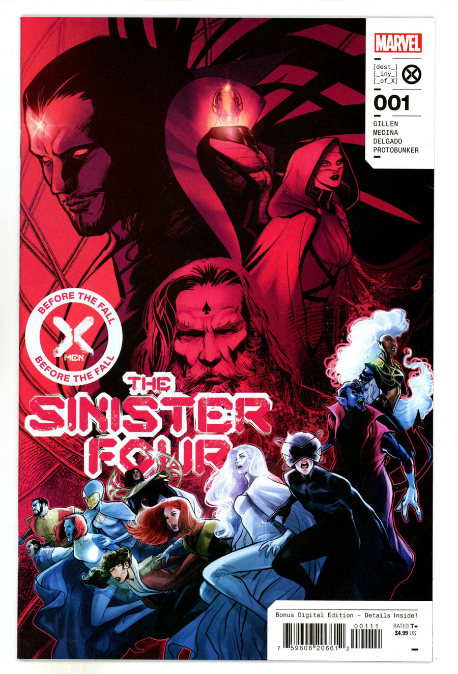 X-Men: Before the Fall - Sinister Four  1  High Grade  (2023)  