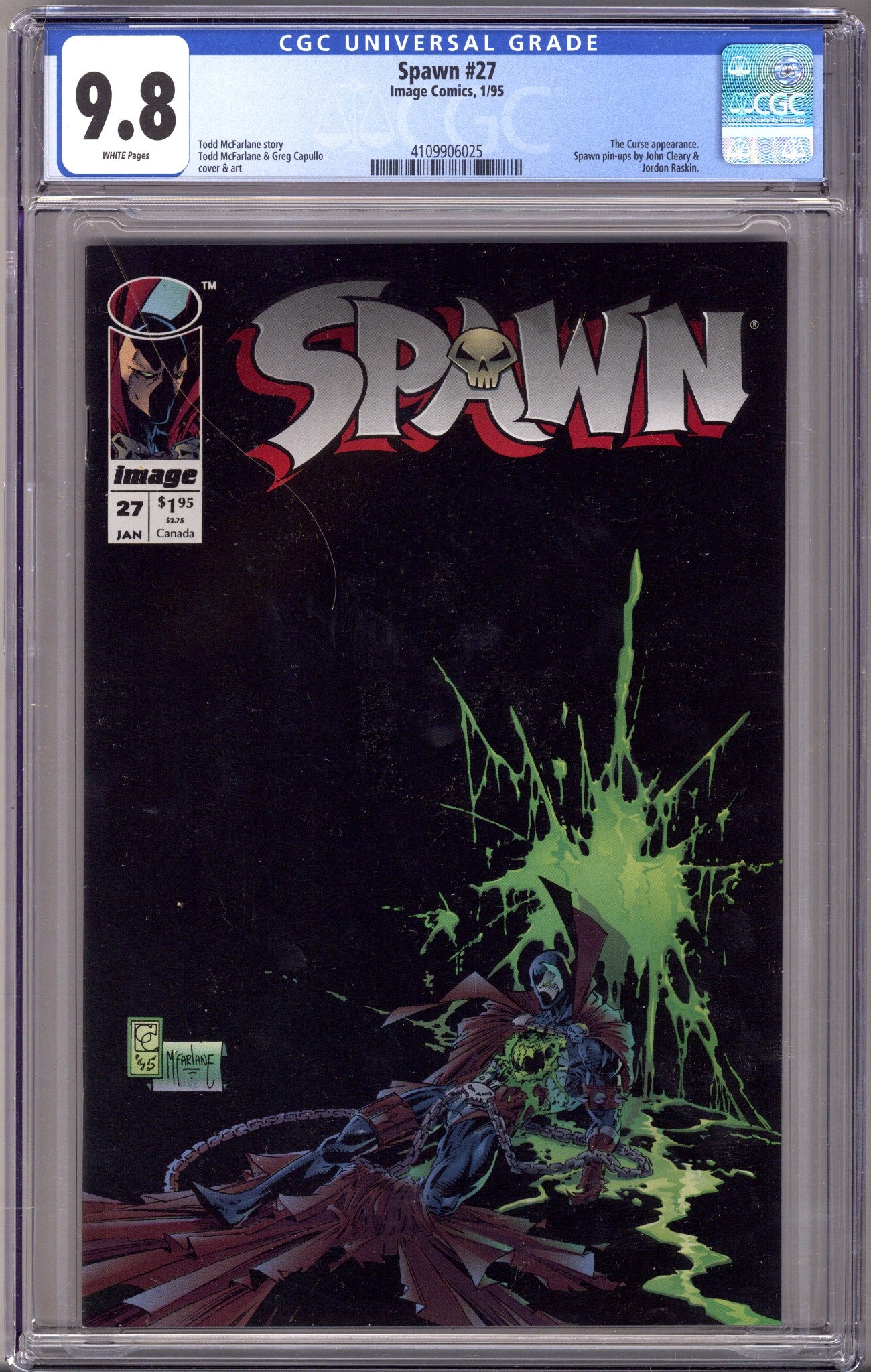 Spawn 27 CGC 9.8 (NM/M) (1995)