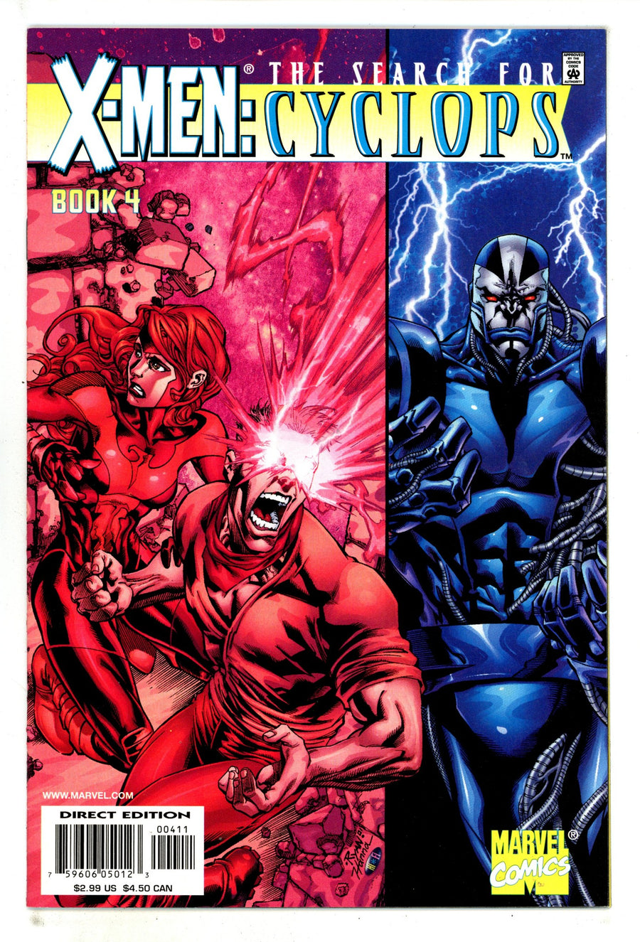 X-Men: Search for Cyclops 4 High Grade (2001) 